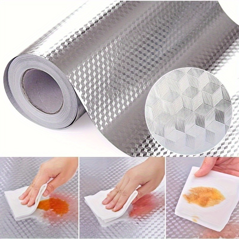 Aluminum Foil Heavy Duty - YITAPE Mutfak Alüminyum Folyo Etiket Kendinden