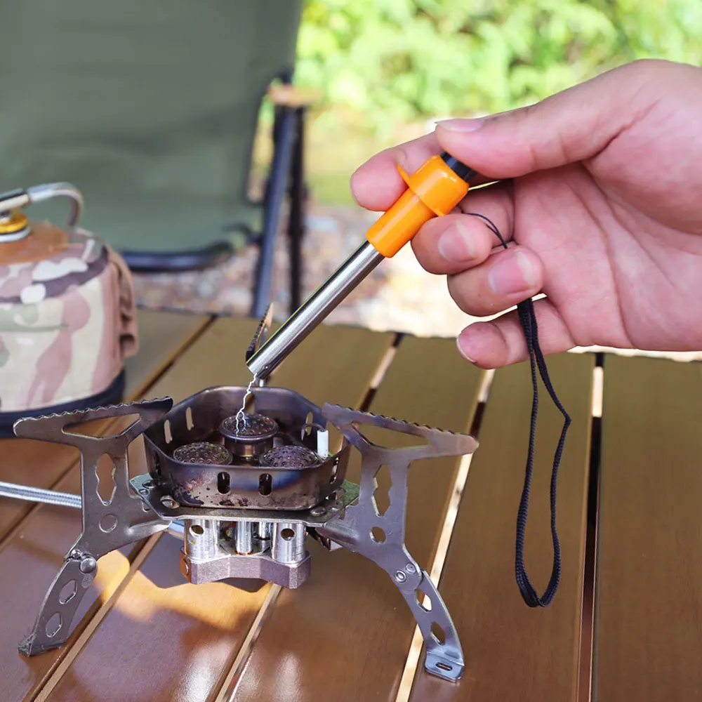 Camping Cooking Electric - 1x taşınabilir darbe ateşleyici mutfak açık