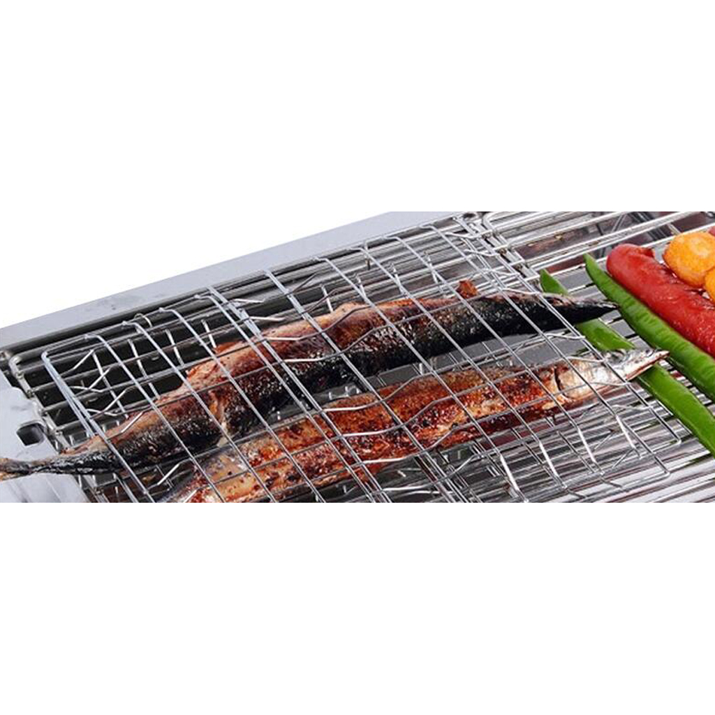 Camping Cooking Set - Yüksek Kaliteli Barbekü Sepeti, Mangal Izgara