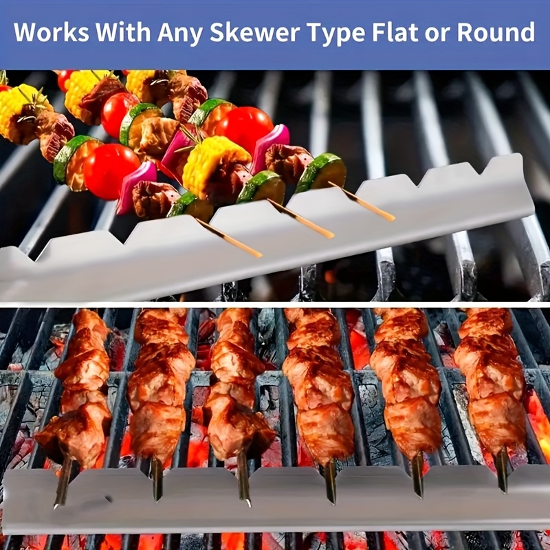 2 adet Kebap Raf Kebap Standla - Camping Cooking Utensil Holder incelemesi ve fiyatı