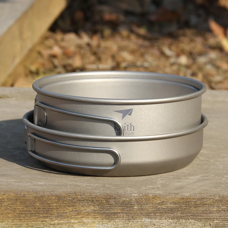 Keith 3 ADET Titanyum Tencere  - Camping Cooking Set incelemesi ve fiyatı