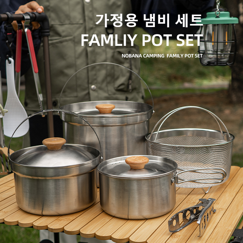 NOBANA Yeni Açık Paslanmaz Çel - Camping Cooking Backpack incelemesi ve fiyatı