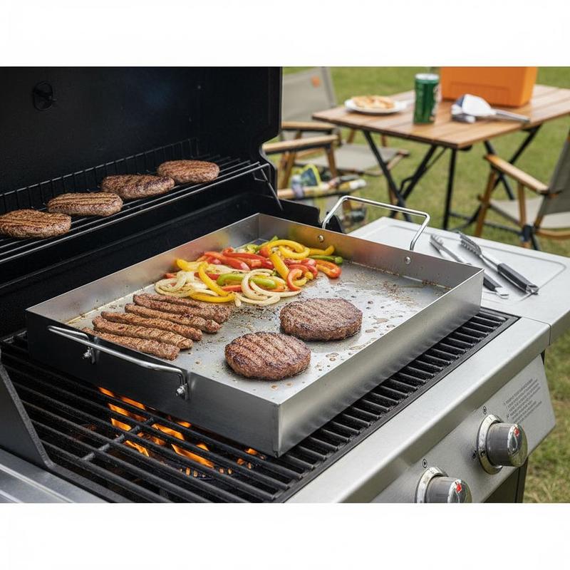 Dikdörtgen Düz Üst Plaka 17x13 - Camping Cooking Flat Top incelemesi ve fiyatı