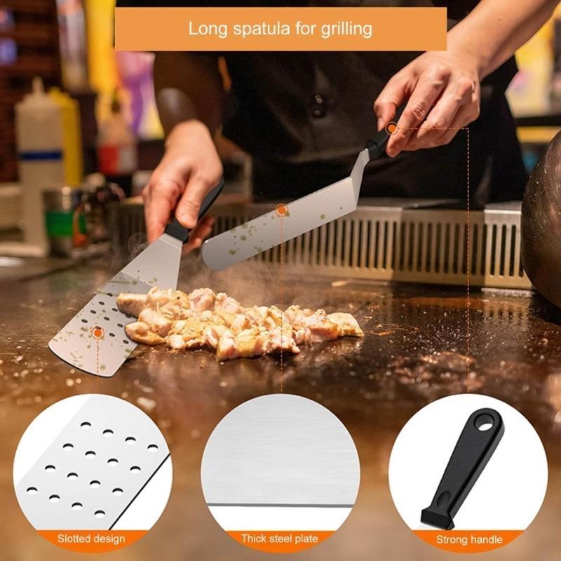 14 adet kalbur aksesuarları ki - Camping Cooking Flat Top incelemesi ve fiyatı