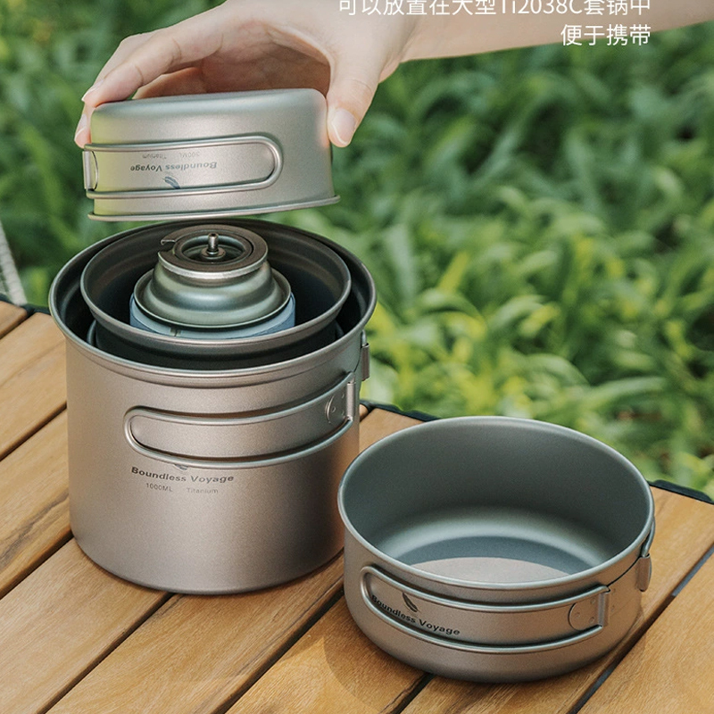 Saf Titanyum Katlanır Kaynatma - Camping Cooking Set incelemesi ve fiyatı
