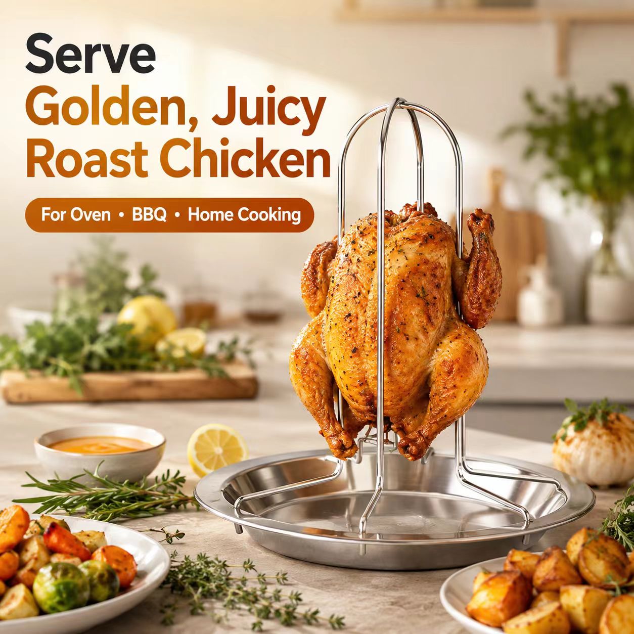 Taşınabilir Bütün Tavuk Barbek - Campfire Cooking incelemesi ve fiyatı