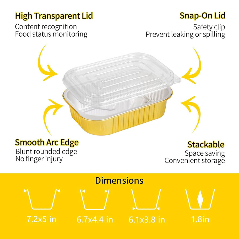 Kapaklı Küçük Alüminyum Tepsil - Aluminum Foil Heavy Duty incelemesi ve fiyatı