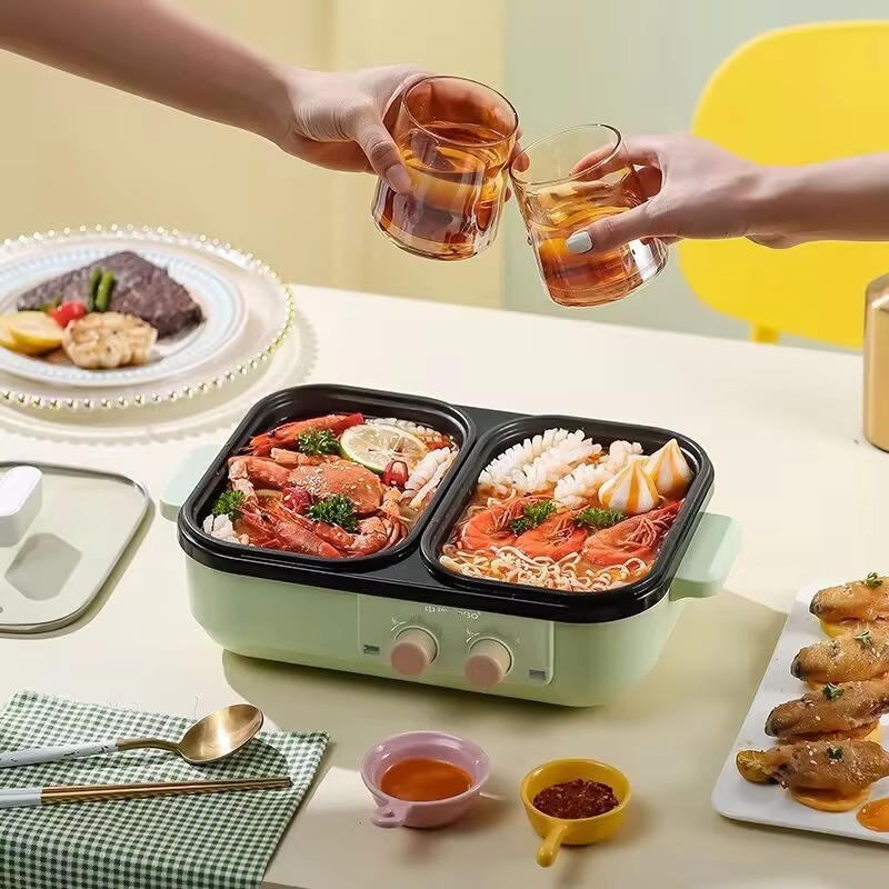 Yapışmaz barbekü tenceresi çok - Camping Cooking Electric incelemesi ve fiyatı