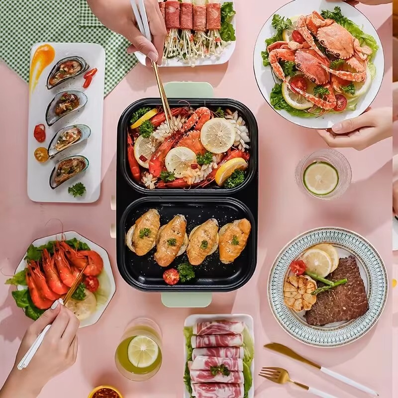 Yapışmaz barbekü tenceresi çok - Camping Cooking Electric incelemesi ve fiyatı