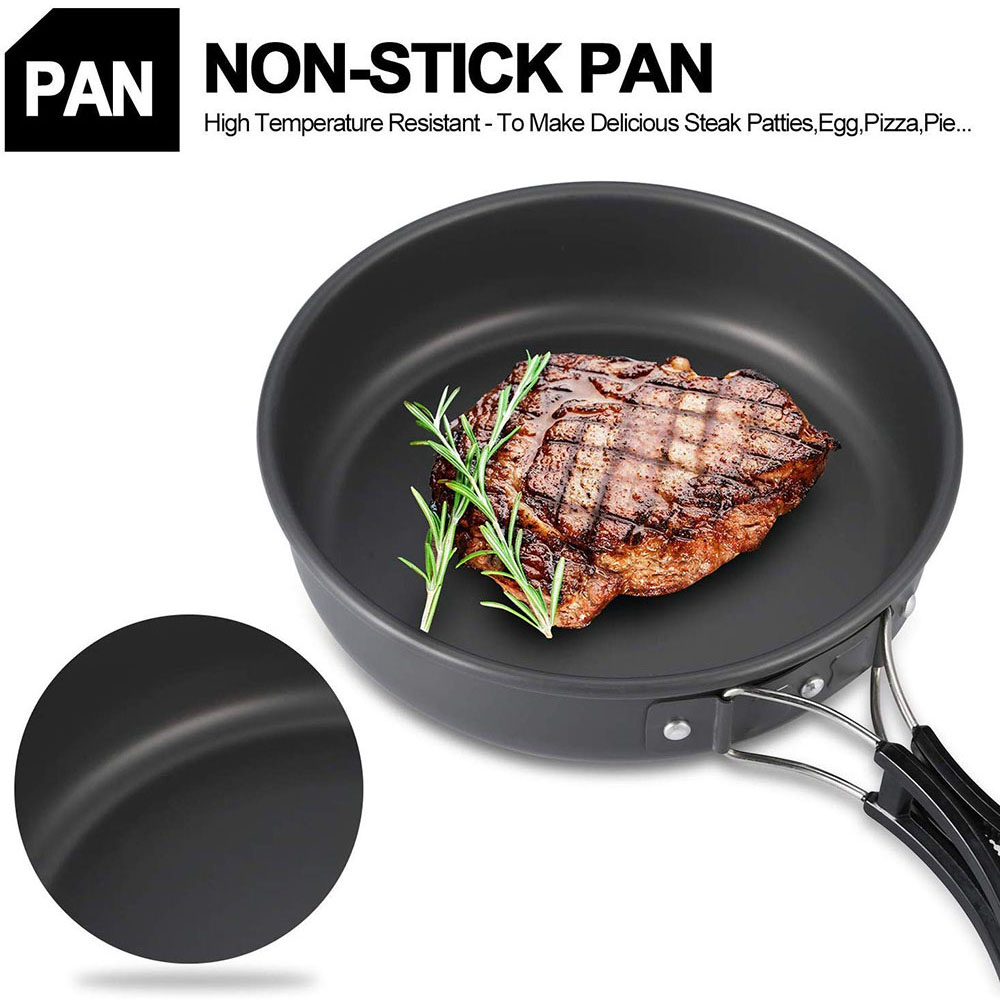 Alüminyum Alaşımlı Malzemeden  - Camping Cooking Set incelemesi ve fiyatı