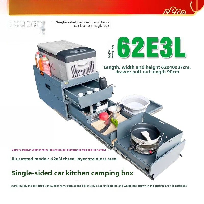 Taşınabilir Bagaj Kapağı Mutfa - Camping Cooking Organizer incelemesi ve fiyatı