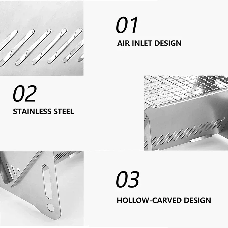 Taşınabilir Katlanır Barbekü I - Campfire Cooking incelemesi ve fiyatı