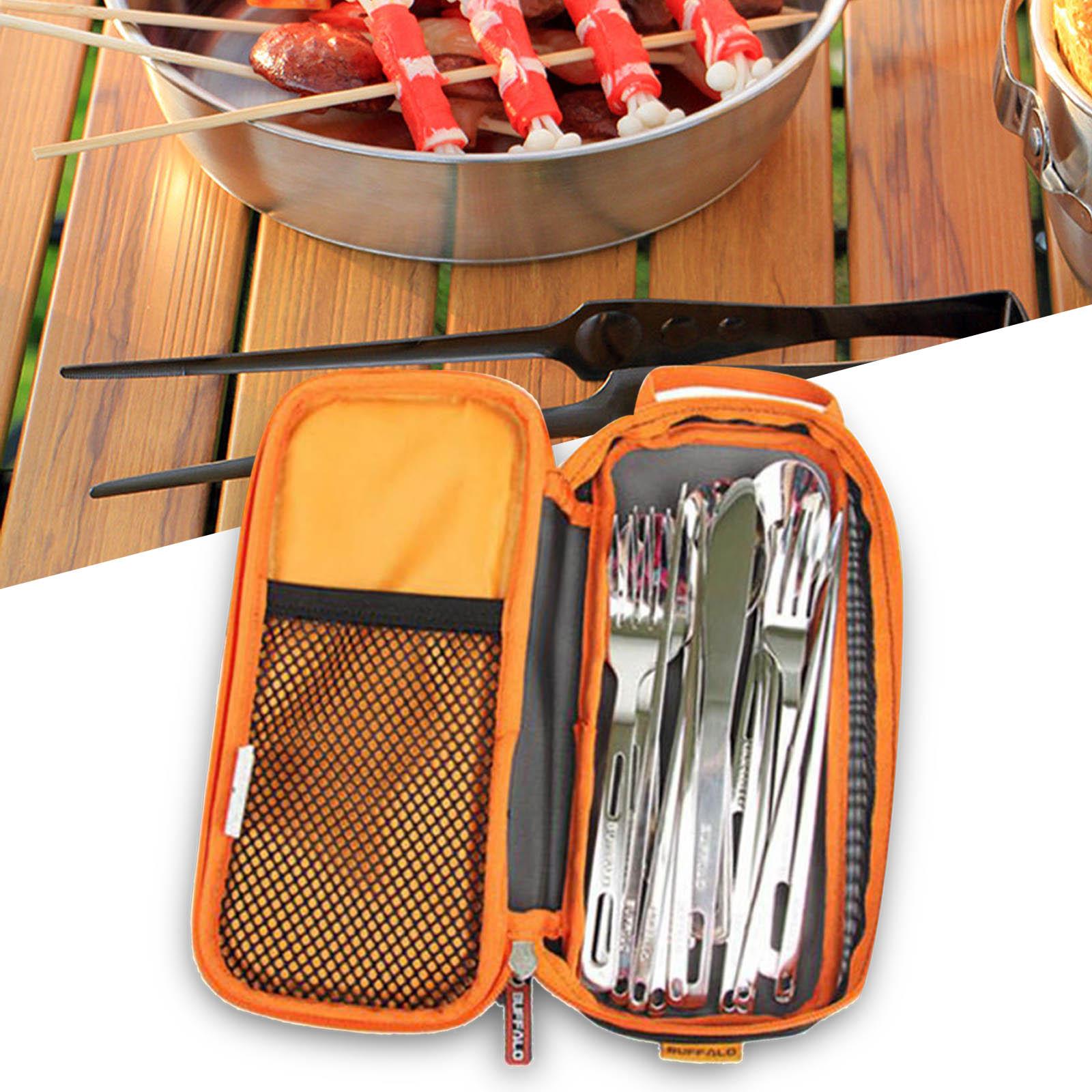 Kamp Gümüş Çatal Bıçak Takımı  - Camping Cooking Utensil Holder incelemesi ve fiyatı